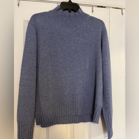 Jcrew cashmere mock neck size Large - Picture 1 of 2